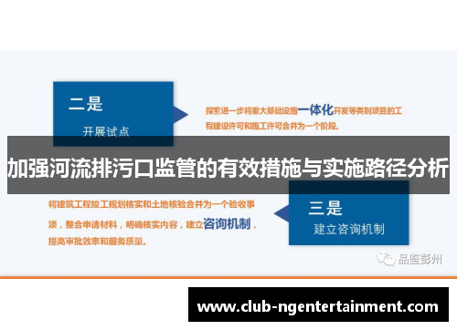 加强河流排污口监管的有效措施与实施路径分析